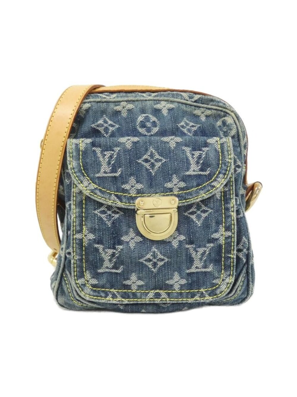 Louis Vuitton Monogram Denim Camera Bag